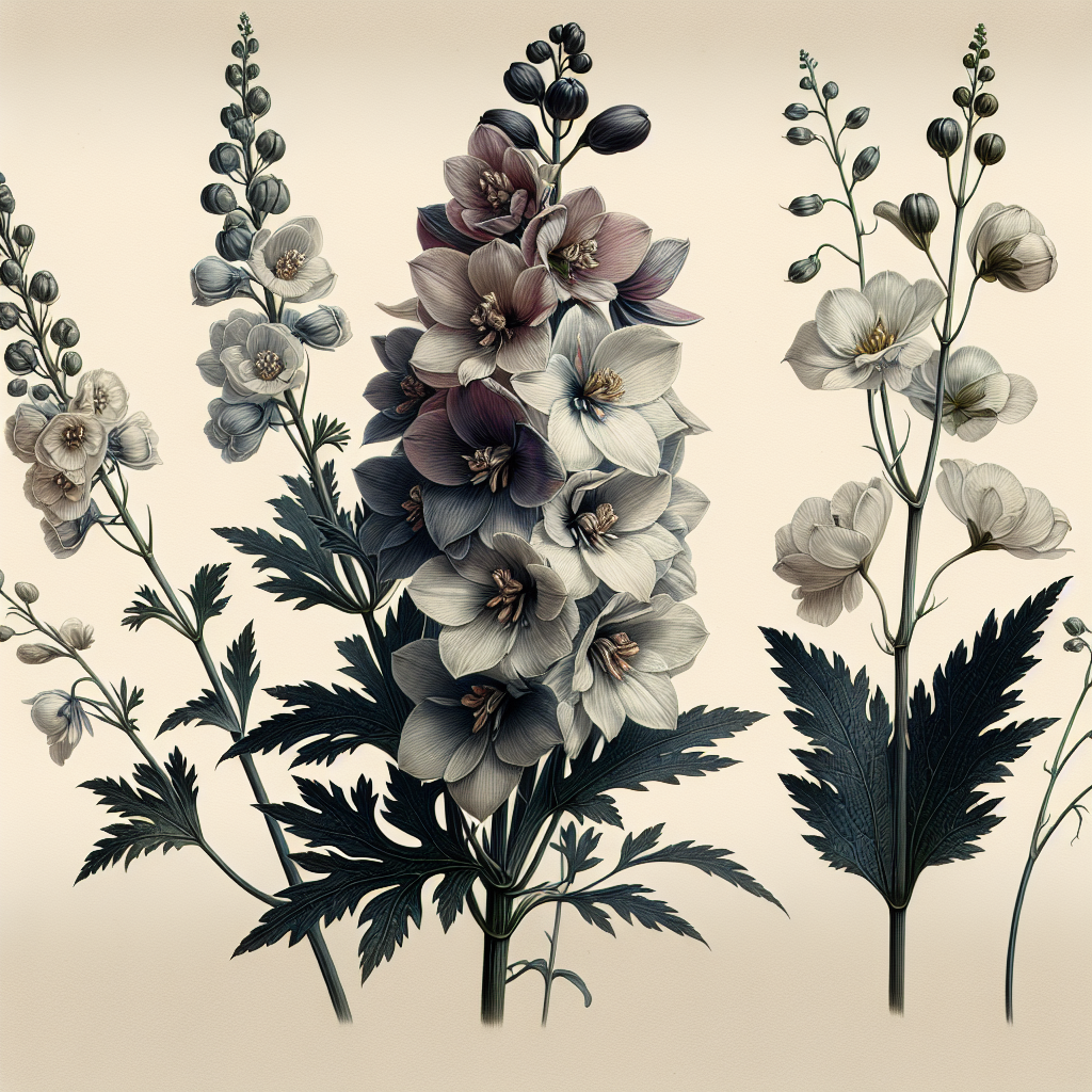Scientific name: Delphinium Common name: Larkspur