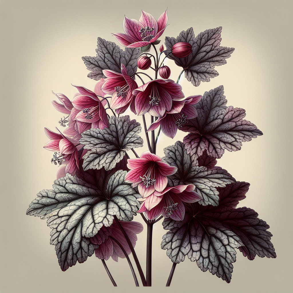 Heuchera 'Amethyst Mist', Coral Bells