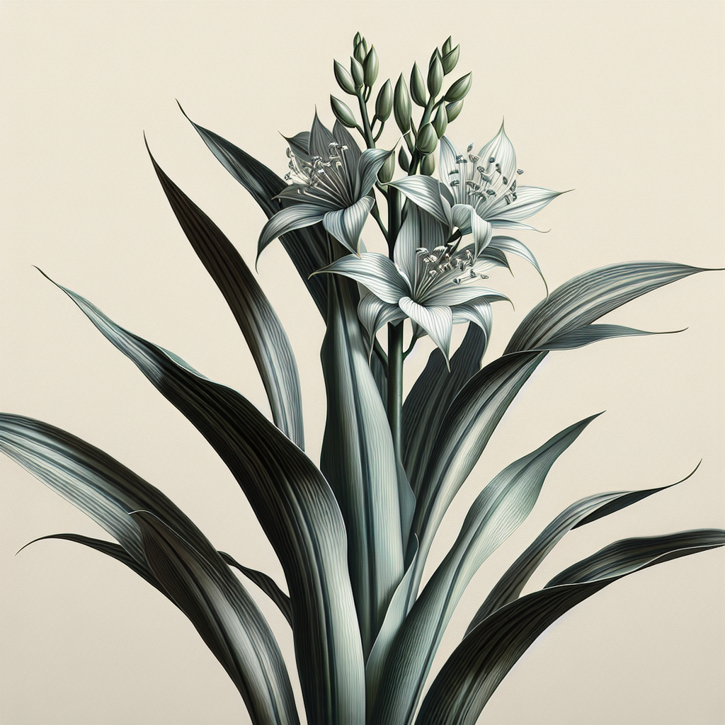 Dracaena (formerly Sansevieria) Moonlight, commonly known as Moonlight Snake Plant or Silver Snake Plant.