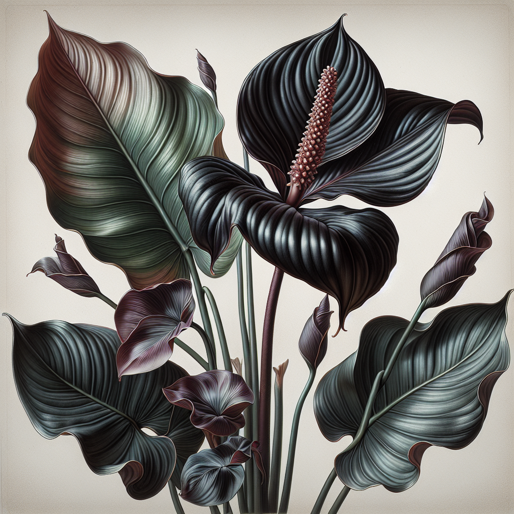 Plant scientific name: Philodendron melanochrysum Common name: Black Gold Philodendron, Velvet Leaf Philodendron